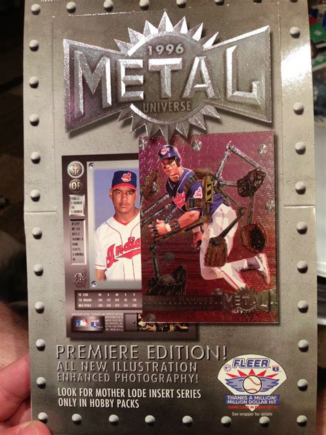 1996 fleer metal baseball hobby box|1996 Fleer Metal Box .